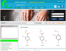 Tablet Screenshot of hechemical.com